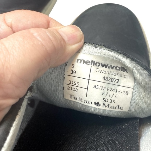 Protective Steel Toe Unisex Safety Work Slip-on Durable Thick Sole Utility Blk 9 - Picture 7 of 14